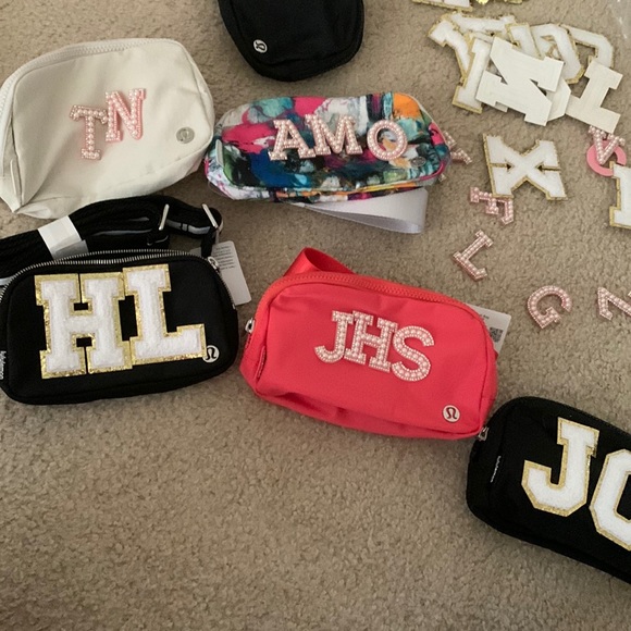 lululemon athletica Handbags - Lululemon Everywhere belt bag with custom letters